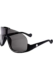 MONCLER　ML0230 01X VISSEUR　サングラス スポーツ　黒青 MONCLER - MONCLER ML0230 01X VISSEUR サングラス スポーツ 黒